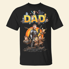 Load image into Gallery viewer, The Greatest Warrior Dad Shirt - Personalized Gift for Dads Who Love Adventure