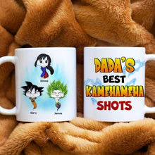 Load image into Gallery viewer, Dad's Ultimate Kamehameha Mug - Personalized Anime Gift Coffee Mug PopCulturePrints