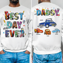 Load image into Gallery viewer, Best Day Ever! Personalized Dad Shirt - Unique Gift for Dad & Grandpa Shirts PopCulturePrints
