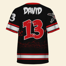 Load image into Gallery viewer, Custom Horror Film Lover Halloween Jersey Shirt AOP Products PopCulturePrints