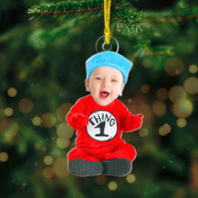 Load image into Gallery viewer, Personalized Baby's First Christmas Ornament - Dr. Seuss Theme Ornament PopCulturePrints