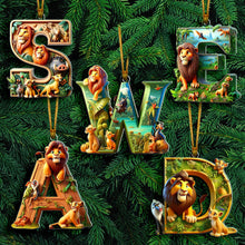 Load image into Gallery viewer, Personalized Movie-Themed Acrylic Christmas Ornaments - Alphabet Collection Ornament PopCulturePrints