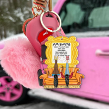 Load image into Gallery viewer, Personalized Friends I'll Be There For You Keychain Keychains PopCulturePrints