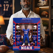 Load image into Gallery viewer, “Celebrate Your Team Spirit!” - Custom Sports Team Acrylic Plaque - A Personalized Gift for Fans, Players, and Sports Lovers Shaped Plaques PopCulturePrints