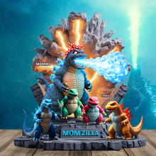 Load image into Gallery viewer, "Mom Zilla: Power Like No Other" - Personalized Acrylic Plaque - Gift for Mom, Grandma, and More Shaped Plaques PopCulturePrints