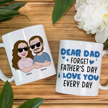 Load image into Gallery viewer, Funny Personalized Mug Gift for Dad - I Love You Every Day Coffee Mug PopCulturePrints