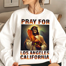 Load image into Gallery viewer, Pray For Los Angeles California Strong Shirt Shirts PopCulturePrints