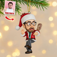 Load image into Gallery viewer, Bring Joy This Christmas - Custom Funny Ornament for Loved Ones Ornament PopCulturePrints