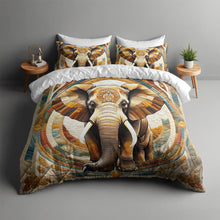 Load image into Gallery viewer, Personalized Elephant Lover Quilt Bed Set Blanket PopCulturePrints