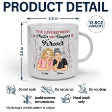 Load image into Gallery viewer, Best Dad Ever - Stick Figure Version - Personalized Leather Toiletry Bag Marble Mug PopCulturePrints