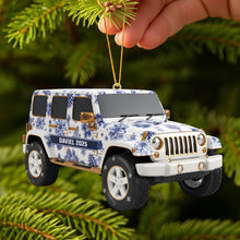 Load image into Gallery viewer, "Drive Your Passion!" Personalized Off-road Car Lovers Acrylic Ornament Ornament PopCulturePrints
