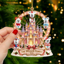 Load image into Gallery viewer, Family Fun This Holiday - Personalized Magical Snowman Family Christmas Ornament