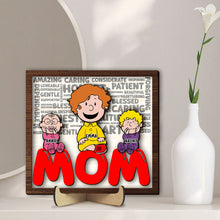 Load image into Gallery viewer, Personalized Wooden Sign for Moms – Perfect Gift for Special Moments Wood Sign PopCulturePrints