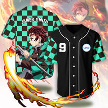Load image into Gallery viewer, “Unleash Your Inner Fan!” - Personalized Baseball Fan Jersey Shirt - Unique Gift for Sports Enthusiasts AOP Products PopCulturePrints