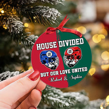 Load image into Gallery viewer, Personalized Ice Hockey Lovers Christmas Ornament for Couples - Valentine's Day Gifts Ornament PopCulturePrints