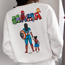 Load image into Gallery viewer, "Best Day Ever!" - Personalized Mom Shirt - Gift for Mom, Grandma & Superheroes Fan Shirts PopCulturePrints
