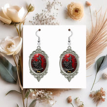 Load image into Gallery viewer, Embrace Your Inner Magic - Mystic Witch Moon Earrings - Personalized Gifts for Witch Lovers Earrings PopCulturePrints
