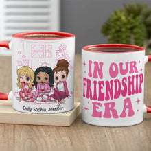 Load image into Gallery viewer, In Our Friendship Era - Personalized Accent Mug for Friends Coffee Mug PopCulturePrints
