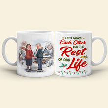 Load image into Gallery viewer, Custom Couple's Mug - Playful Valentine's Day Gifts for Couples Coffee Mug PopCulturePrints