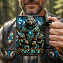 Load image into Gallery viewer, “A Bear-y Special Gift for Dads!” - Native Bear Magic Mug, Personalized Gift for Dads, Grandpas, and Fathers Coffee Mug PopCulturePrints