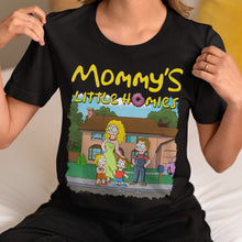 Load image into Gallery viewer, Mommy's Little Homies - Personalized Mom Shirt - Perfect Gift for Mom and Grandma Shirts PopCulturePrints