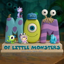 Load image into Gallery viewer, Mommy of Little Monsters - Personalized Gifts for Mother's Day & More Shaped Plaques PopCulturePrints