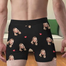 Load image into Gallery viewer, Personalized Couple Boxer Shorts - I Licked It So It's Mine Boxer Briefs PopCulturePrints