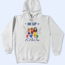 Load image into Gallery viewer, Girls Trip Cheaper Than Therapy - Personalized T-Shirt T-shirt PopCulturePrints