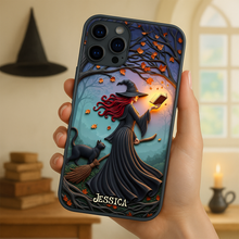 Load image into Gallery viewer, Enchanting Witch Phone Case - Personalized Gift for the Magical Soul Phone Case PopCulturePrints