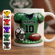 Load image into Gallery viewer, “Kickstart Your Day with Every Sip” - Sport Coffee Mug, Personalized Gifts for Sport Lovers Coffee Mug PopCulturePrints