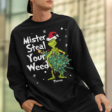 Load image into Gallery viewer, Personalized Cannabis Christmas Hoodie - Mister Stole Your Weed Shirts PopCulturePrints