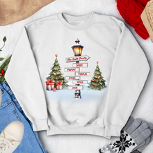 Load image into Gallery viewer, Custom Family Christmas Sweatshirt - Festive Holiday Gift Shirts PopCulturePrints