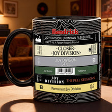 Load image into Gallery viewer, Rock On: Customizable Joy Division Coffee Mug - Perfect Gift for Music Lovers Coffee Mug PopCulturePrints