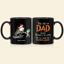 Load image into Gallery viewer, Personalized Horror-Themed Family Coffee Mug: Partners in Crime Coffee Mug PopCulturePrints