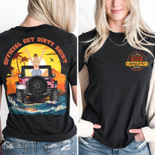 Load image into Gallery viewer, Personalized Jeep Girl Cap with Sunflower and Custom Name Shirts PopCulturePrints