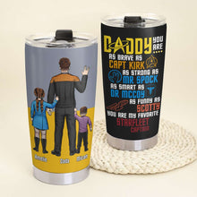 Load image into Gallery viewer, Space Explorer Personalized Daddy Tumbler Tumbler Cup PopCulturePrints