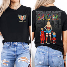 Load image into Gallery viewer, "Every Day is Mother's Day!" - Personalized Wonder Mom Shirt - Custom Gift for Mom, Grandma, and Best Moms Shirts PopCulturePrints