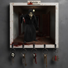 Load image into Gallery viewer, "Embrace Your Dark Side" - Dark Horror Key Hanger - Personalized Gift for Horror Lovers Key Hanger PopCulturePrints