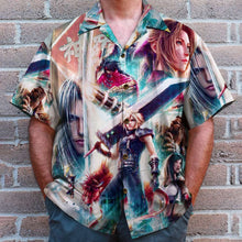 Load image into Gallery viewer, Final Fantasy VII Ever Crisis Gamers Hawaiian Shirt - Personalized Gift for Fans Hawaiian Shirts PopCulturePrints