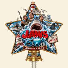 Load image into Gallery viewer, “You'll need a bigger boat!” - Personalized Jaws 50th Anniversary Tree Topper