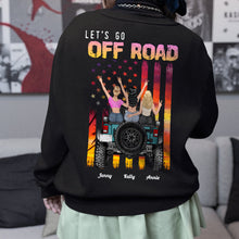 Load image into Gallery viewer, Personalized 'Let's Go Off-Road' Adventure T-Shirt Shirts PopCulturePrints