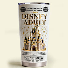 Load image into Gallery viewer, “Unleash Your Inner Magic” - Fairytale Castle Tumbler, Personalized Gift for Magic Lovers Tumbler Cup PopCulturePrints