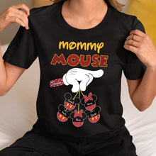 Load image into Gallery viewer, Mommy Mouse: A Heartfelt Tribute - Personalized Gifts for Mom & Grandma Shirts PopCulturePrints
