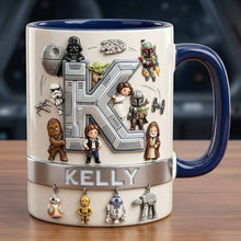 Load image into Gallery viewer, Celebrate Your Unique Style with the Alphabet Initial Letter Mug - Personalized Gift for All Occasions Coffee Mug PopCulturePrints