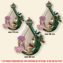 Load image into Gallery viewer, Wickedly Enchanted Flight Mirror - Personalize Your Gift for Musical Fans Mirror PopCulturePrints