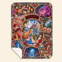 Load image into Gallery viewer, “A World Of Wonder” – Personalized Blanket for Fantasy Lovers Blanket PopCulturePrints