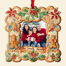 Load image into Gallery viewer, Personalized Family Christmas Ornament - Custom Photo Gift Ornament PopCulturePrints