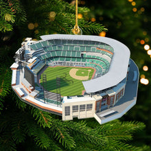 Load image into Gallery viewer, Personalized Baseball Stadium Ornament - Perfect Gift for Baseball Enthusiasts Ornament PopCulturePrints