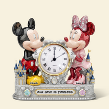 Load image into Gallery viewer, Our Love is Timeless - Personalized Desk Clock for Couples Clock Plaques PopCulturePrints