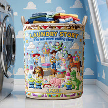 Load image into Gallery viewer, Endless Load Quilted Laundry Basket - Personalized Gifts 03qhta110726 Laundry Basket PopCulturePrints